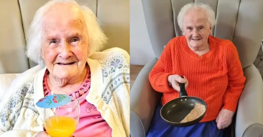 108-Old Woman Reveals Secret Of Living Long Life Is To Have A Dog Instead Of Children