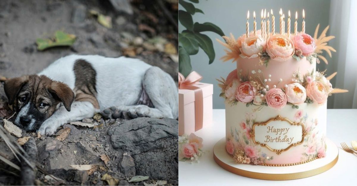 Happy Birthday Pun – The Poor Dog Who Was Abandoned When He Was Only 2 Years Old