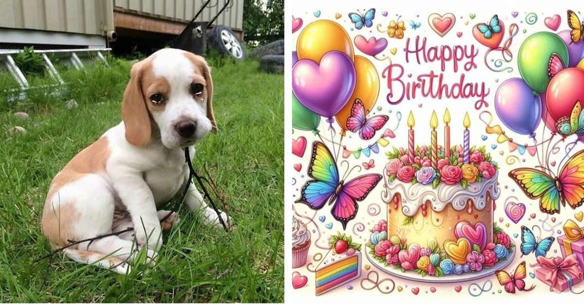 Jamine - The beautiful dog in the rescue camp has celebrated her 3rd birthday alone without a family